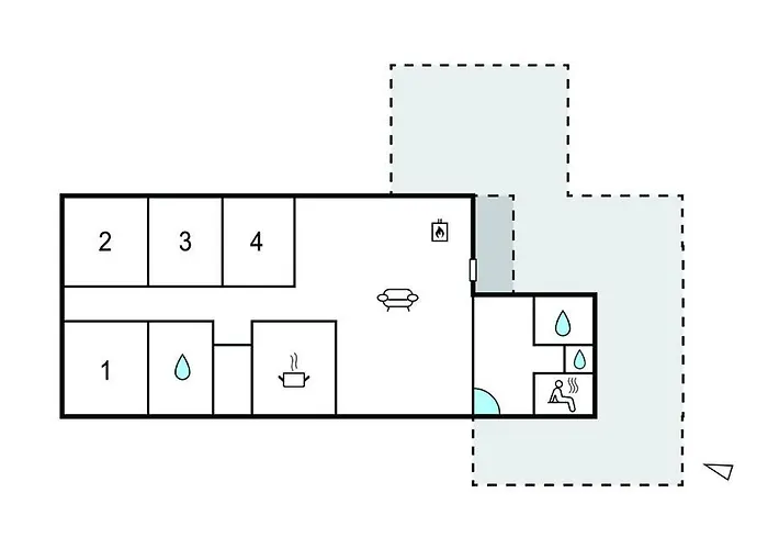 Awesome In Hvide Sande With Sauna Сasa de vacaciones *